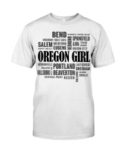 Oregon girl cities Classic T-Shirt tile