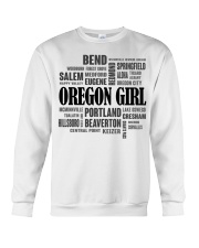Oregon girl cities Crewneck Sweatshirt tile