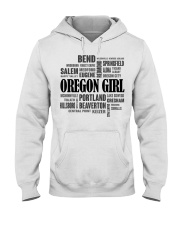 Oregon girl cities Hooded Sweatshirt tile