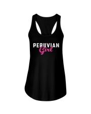 Peruvian Girl Ladies Flowy Tank tile