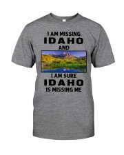 I Am Missing Idaho Classic T-Shirt front