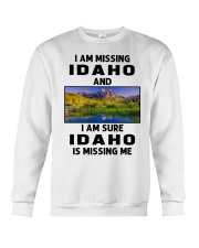 I Am Missing Idaho Crewneck Sweatshirt tile