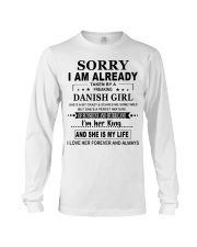 Taken By A Freaking - Danish Girl Long Sleeve Tee tile