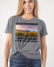 South Carolina Only Place Lives In Me Classic T-Shirt apparel-classic-tshirt-lifestyle-front-101