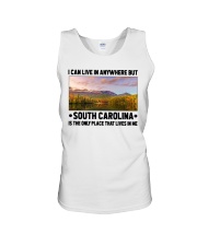South Carolina Only Place Lives In Me Unisex Tank tile