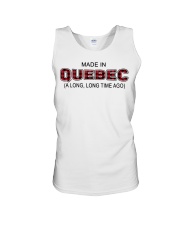 Made In Quebec A Long Long Time Ago Unisex Tank tile