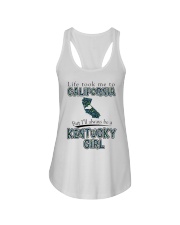 Kentucky Girl Life Took Me To California Ladies Flowy Tank tile