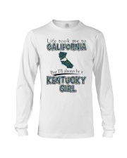 Kentucky Girl Life Took Me To California Long Sleeve Tee tile