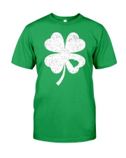 South Carolina Map - Four Leaf Clover Classic T-Shirt front