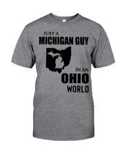 MICHIGAN GUY IN OHIO Classic T-Shirt front