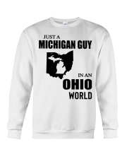 MICHIGAN GUY IN OHIO Crewneck Sweatshirt tile