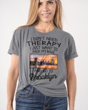 Pack My Bags - Go To Brooklyn Classic T-Shirt apparel-classic-tshirt-lifestyle-front-101