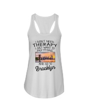 Pack My Bags - Go To Brooklyn Ladies Flowy Tank tile