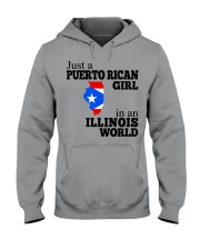 PUERTO RICAN GIRL IN ILLINOIS Hooded Sweatshirt tile