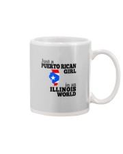 PUERTO RICAN GIRL IN ILLINOIS Mug tile