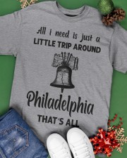 A Little Trip Around Philadelphia Classic T-Shirt apparel-classic-tshirt-lifestyle-back-69