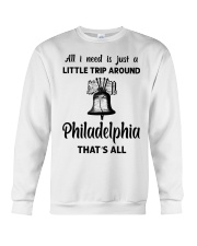 A Little Trip Around Philadelphia Crewneck Sweatshirt tile