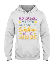 Arkansas Girl- Be The Sunshine Hooded Sweatshirt tile