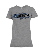 I love you to Kentucky Premium Fit Ladies Tee tile