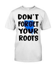 Nevada Map Don't Forget Your Roots Classic T-Shirt tile