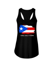 Flag Puerto Rico I Still Call It Home Ladies Flowy Tank tile