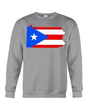 FLAG PUERTO RICO IN PENNSYLVANIA Crewneck Sweatshirt tile