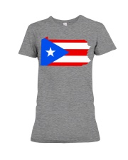 FLAG PUERTO RICO IN PENNSYLVANIA Premium Fit Ladies Tee tile