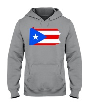 FLAG PUERTO RICO IN PENNSYLVANIA Hooded Sweatshirt tile
