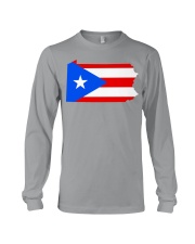 FLAG PUERTO RICO IN PENNSYLVANIA Long Sleeve Tee tile