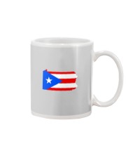 FLAG PUERTO RICO IN PENNSYLVANIA Mug tile