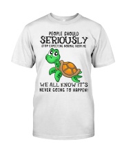 Turtle People Should Seriously Classic T-Shirt tile