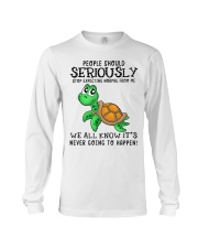 Turtle People Should Seriously Long Sleeve Tee tile