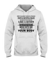 Like A Queen - Nova Scotia Man Hooded Sweatshirt tile