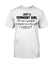 Vermont Girl - No One Is Perfect Classic T-Shirt tile