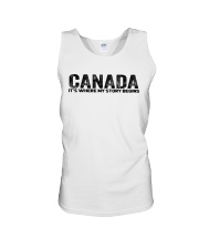 Canada - My Story Begins Unisex Tank tile