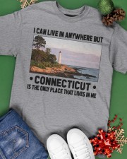 Connecticut Only Place Lives In Me Classic T-Shirt apparel-classic-tshirt-lifestyle-back-69