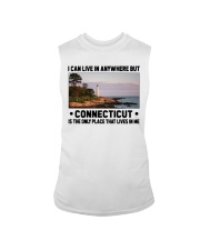 Connecticut Only Place Lives In Me Sleeveless Tee tile