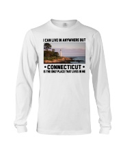 Connecticut Only Place Lives In Me Long Sleeve Tee tile