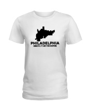 Philadelphia It's Not For Everyone Ladies T-Shirt tile