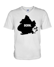 Brooklyn - Born V-Neck T-Shirt tile