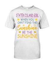 Staten Island Girl- Be The Sunshine Classic T-Shirt tile
