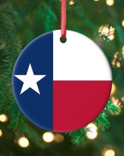 Texas Circle ornament - single (porcelain) custom-circle-ornament-single-porcelain-lifestyle-11