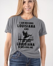 Louisiana Is Missing Me Classic T-Shirt apparel-classic-tshirt-lifestyle-front-101