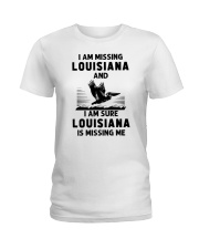 Louisiana Is Missing Me Ladies T-Shirt tile