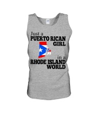 PUERTO RICAN GIRL IN RHODE ISLAND Unisex Tank tile