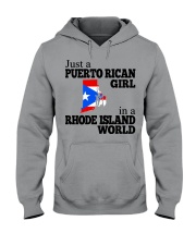 PUERTO RICAN GIRL IN RHODE ISLAND Hooded Sweatshirt tile