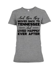 Moved back to Tennessee Premium Fit Ladies Tee tile