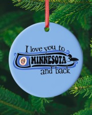 Love You To Minnesota Circle ornament - single (porcelain) custom-circle-ornament-single-porcelain-lifestyle-10