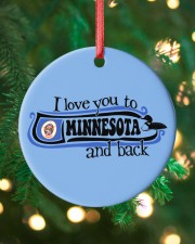 Love You To Minnesota Circle ornament - single (porcelain) custom-circle-ornament-single-porcelain-lifestyle-11