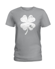 El Paso Map - Four Leaf Clover Ladies T-Shirt tile